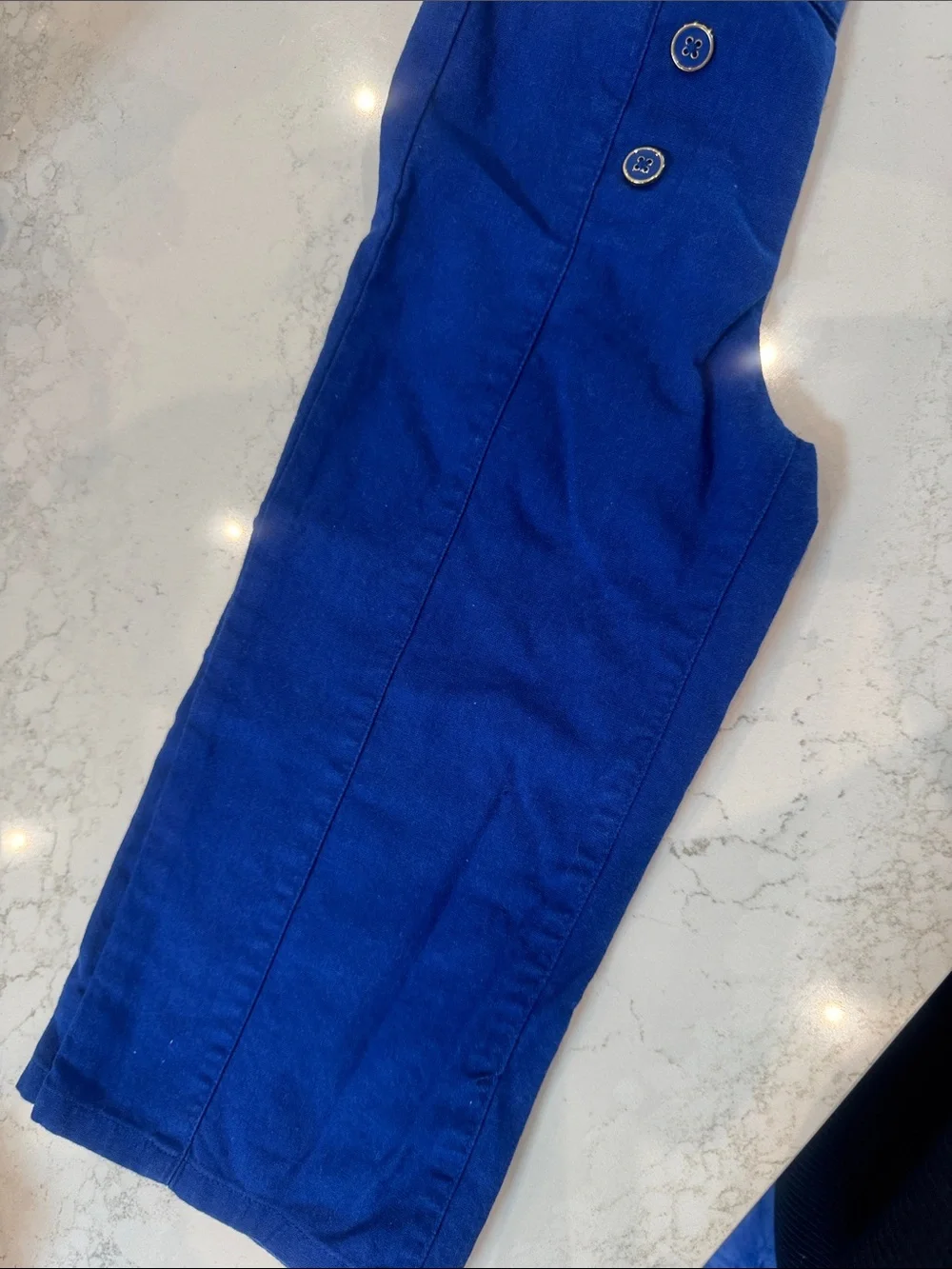 Gymboree Light Blue Embroidered Peplum Top with matching pants